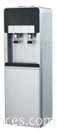 Dispensador de agua de pie de refrigeración por compresor de agua caliente y fría con sistema de protección seca